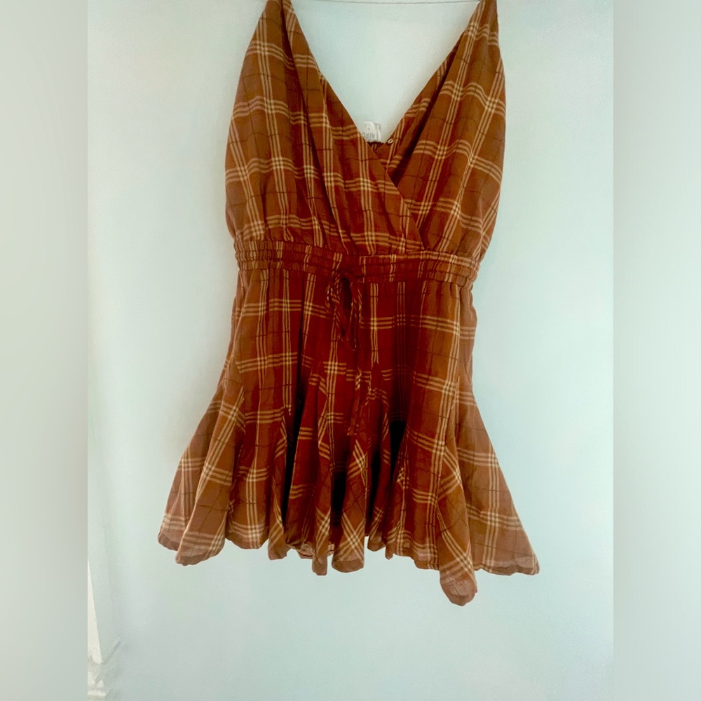 NWOT spaghetti strap romper